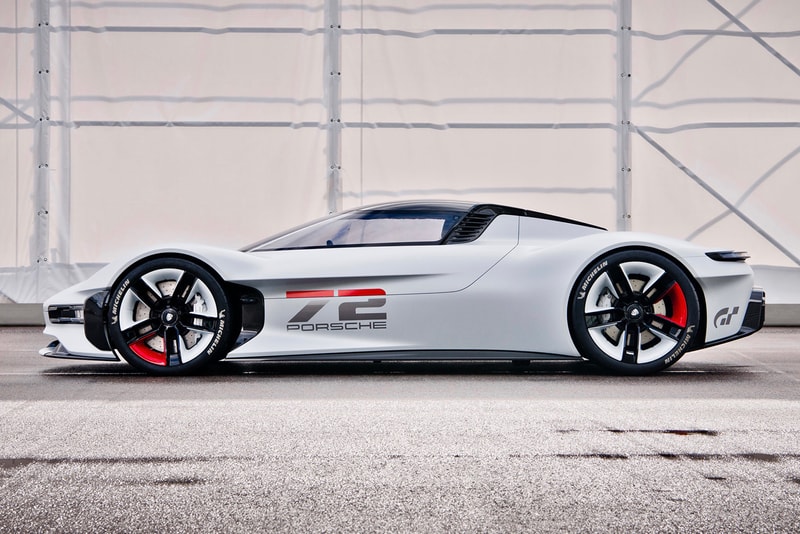 Porsche Vision Gran Turismo GT7 Video Game Concept Car Electric Racer Future Conceptual German Supercar First Look Game Play
