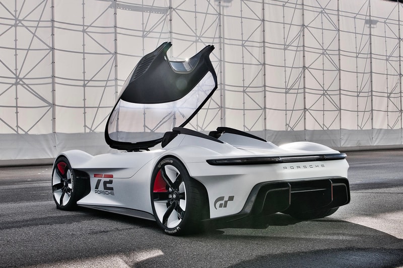 Porsche Vision Gran Turismo GT7 Video Game Concept Car Electric Racer Future Conceptual German Supercar First Look Game Play
