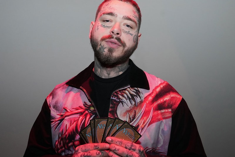 Post Malone Announces Magic: The Gathering Partnership trading cards black lotus friday night magic grammy wizards of the coast nathan stewart 