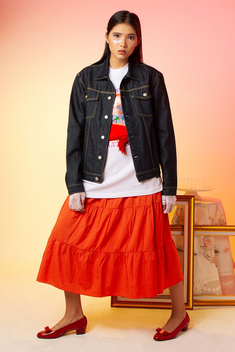 pot meets pop ican harem ykha amelz phantasien apperel capsule collection denim jacket pullover hoodie graphic tees