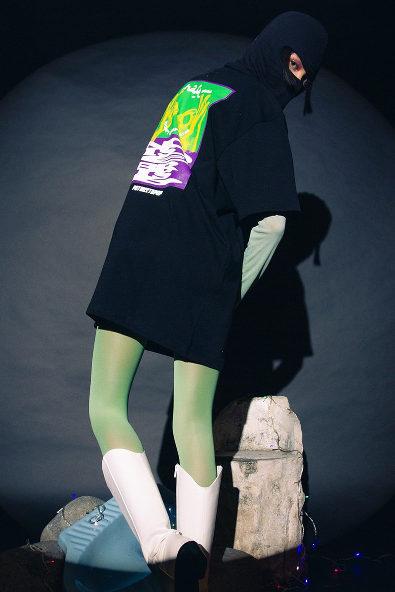 pot meets pop ican harem ykha amelz phantasien apperel capsule collection denim jacket pullover hoodie graphic tees