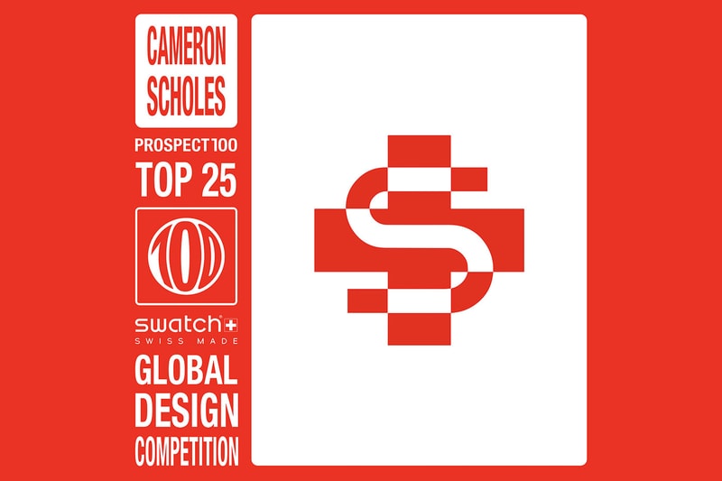 Youth Creatives Reimagine Iconic Swatch Brand Into a Monogram Design millinsky salehe bembury paula scher zoow24 of-white dior new balance olimpia zagnoli tyrsa watch 
