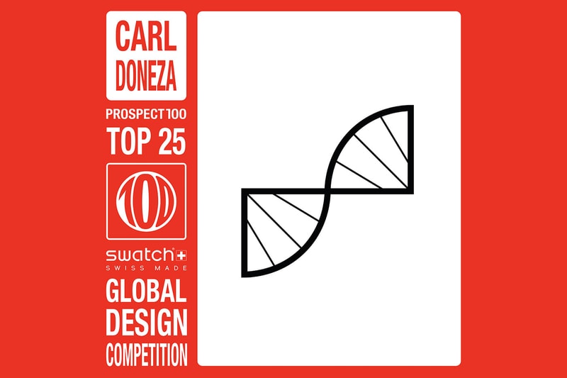 Youth Creatives Reimagine Iconic Swatch Brand Into a Monogram Design millinsky salehe bembury paula scher zoow24 of-white dior new balance olimpia zagnoli tyrsa watch 