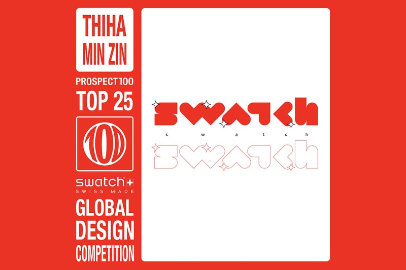 Youth Creatives Reimagine Iconic Swatch Brand Into a Monogram Design millinsky salehe bembury paula scher zoow24 of-white dior new balance olimpia zagnoli tyrsa watch 