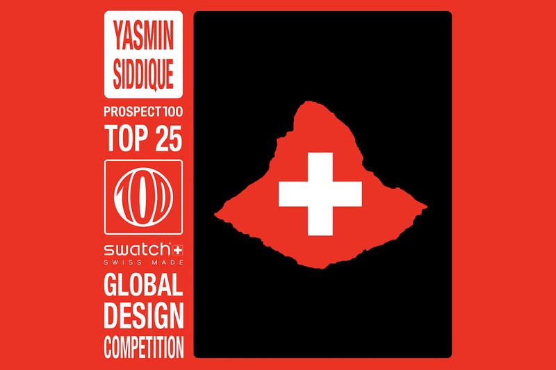 Youth Creatives Reimagine Iconic Swatch Brand Into a Monogram Design millinsky salehe bembury paula scher zoow24 of-white dior new balance olimpia zagnoli tyrsa watch 