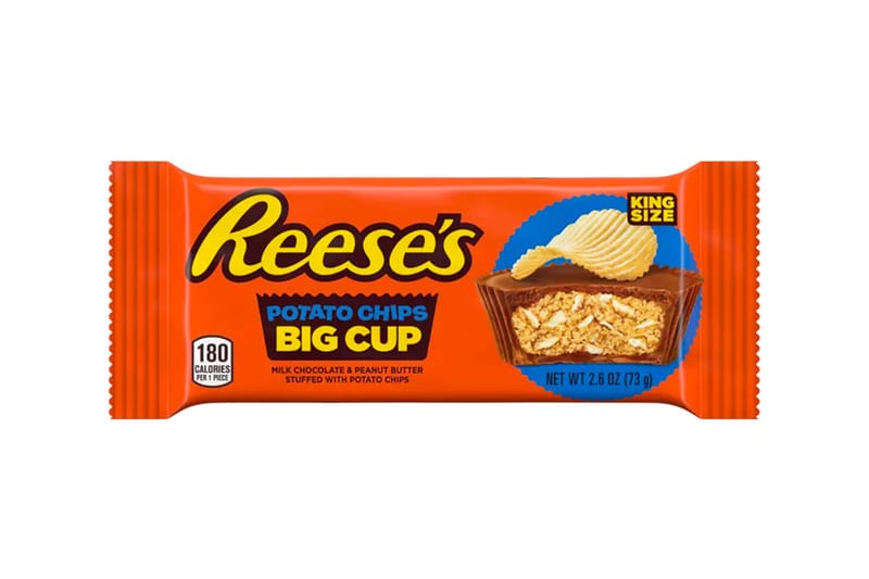 Reese's Unveils New Peanut Butter Cup Filled With Potato Chips