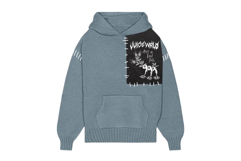 RIGF Releases a Juice Wrld Apparel Capsule los angeles RTW into the abyss Fighting demons vintage retro hand-sewn blanket stitch 999 live free