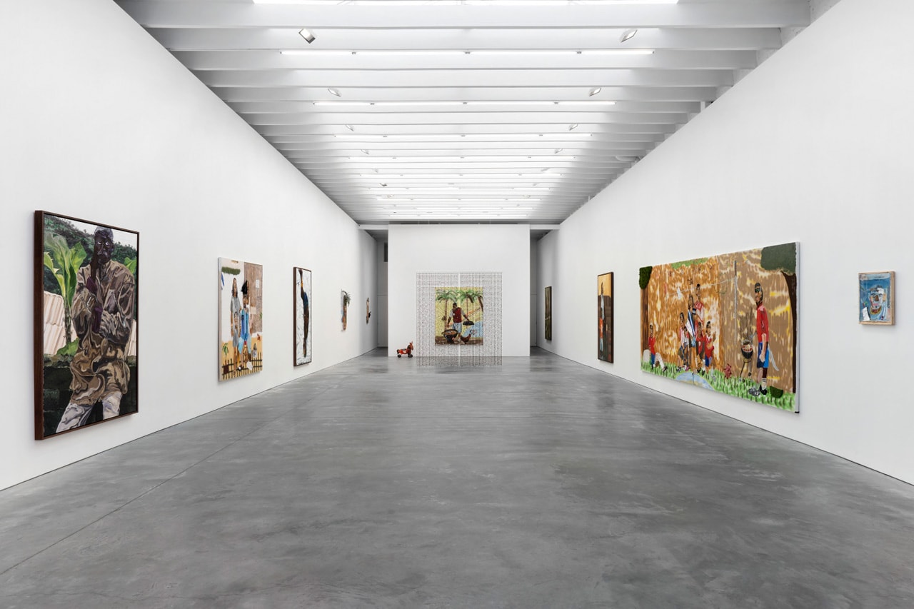 Ross+Kramer Gallery "Four Walls" John Rivas Ludovic Nkoth