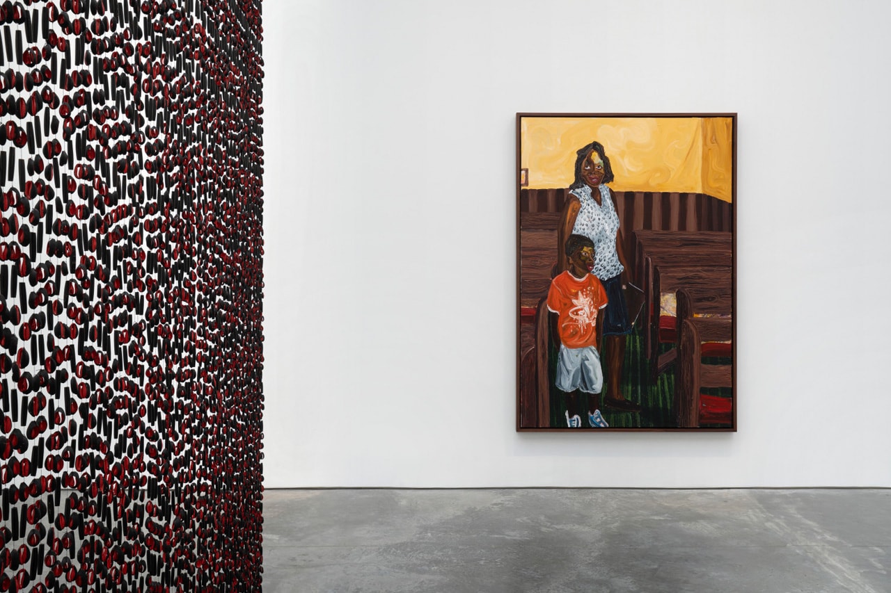 Ross+Kramer Gallery "Four Walls" John Rivas Ludovic Nkoth