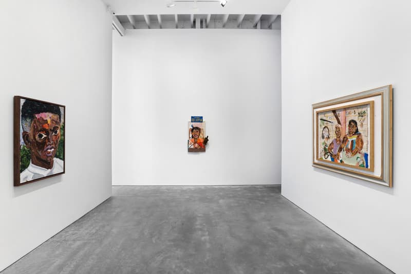 Ross+Kramer Gallery "Four Walls" John Rivas Ludovic Nkoth