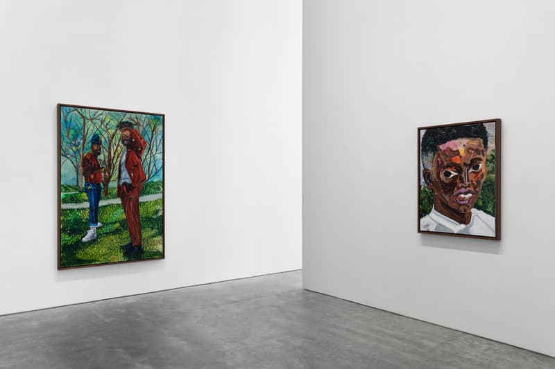Ross+Kramer Gallery "Four Walls" John Rivas Ludovic Nkoth