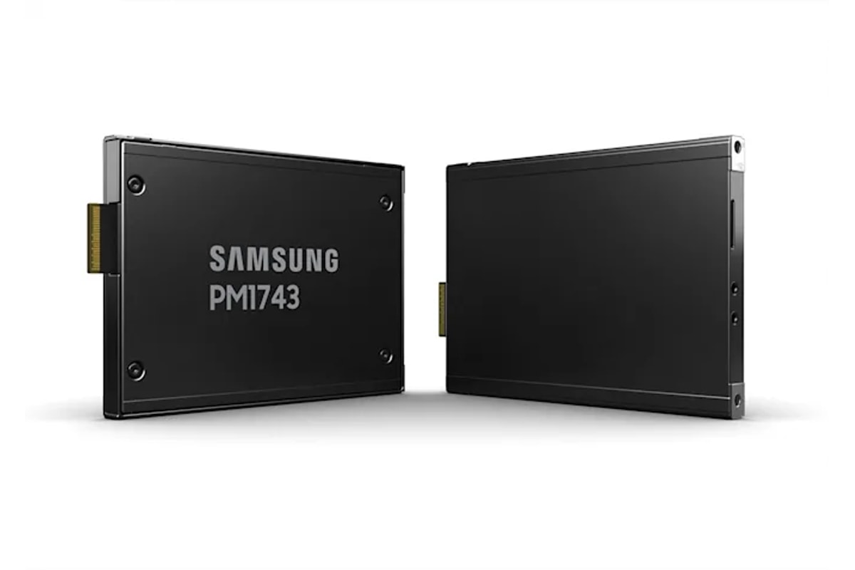 samsung pm1743 pcie 5 0 ssd solid state hard drive memory read speeds 13000 mb s computer components servers 