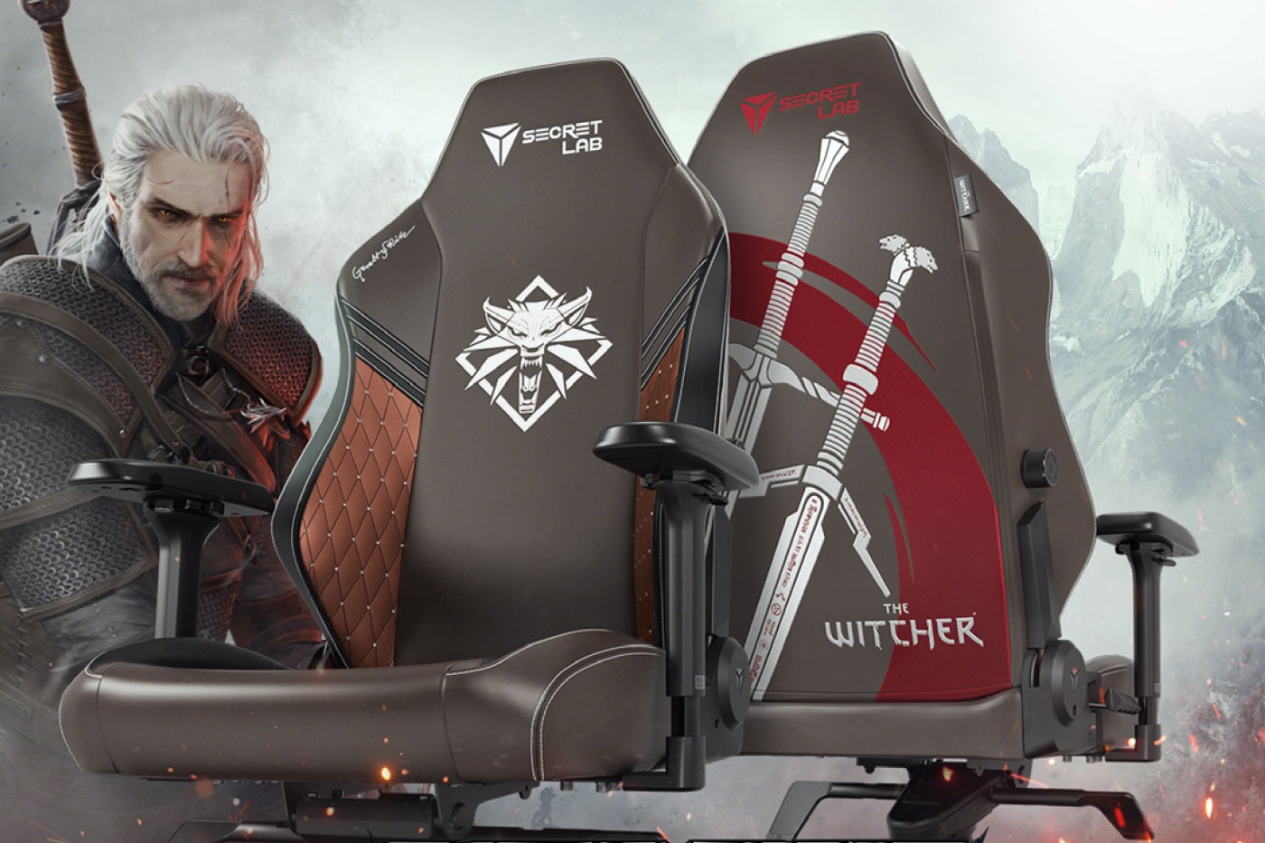Secretlab CD PROJEKT RED The Witcher Edition Chair Geralt of Rivia Titan Evo 2022