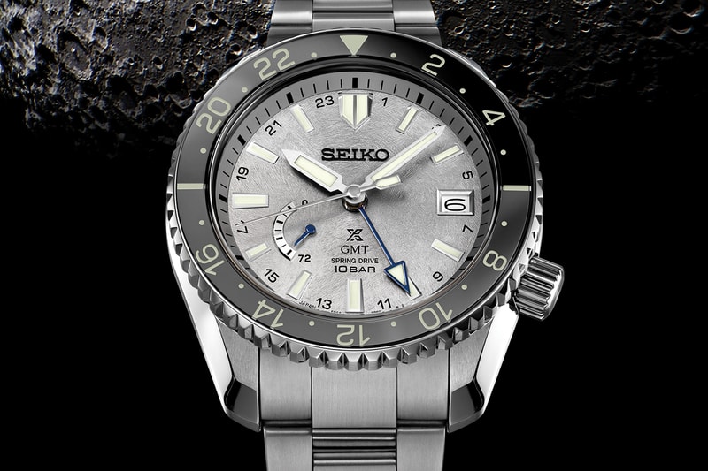 Titanium GMT Moon Watch Takes Inspiration From the Lunar Surface