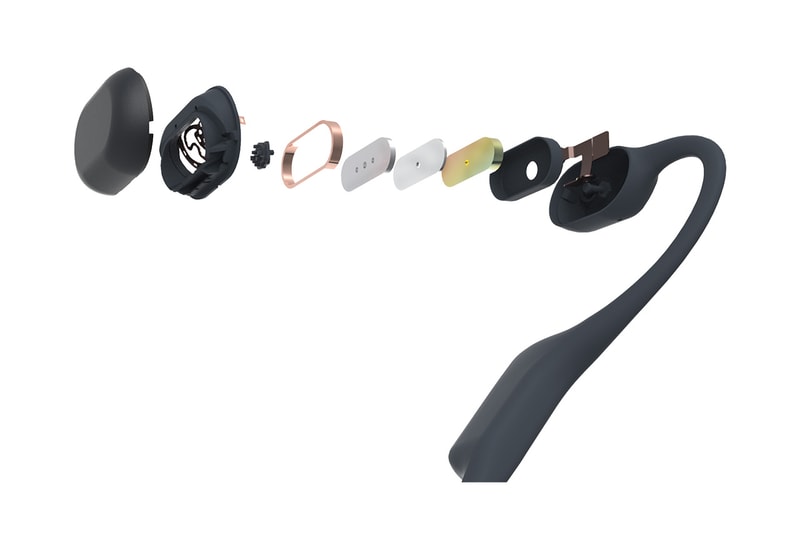 Shokz Openrun Bone Conduction Wireless Headphones aftershokz open ear waterproof 