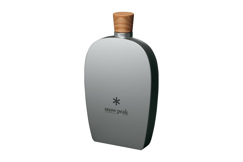 Snow Peak New 2022 Item titanium flasks release camping outdoors metal design water bottle flask 