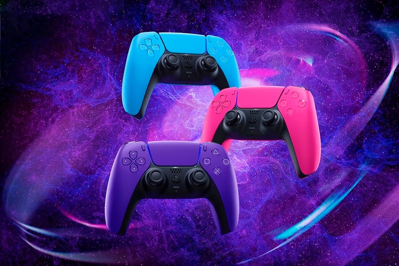 Sony PlayStation 5 Console Covers Controllers Announcement Info Date Buy Price Starlight Blue Galactic Purple Nova Pink