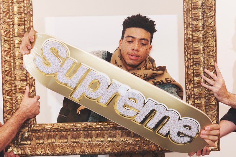 Sotheby's Supreme Skatedeck Auction/Louis Vuitton Drop Launch Info Jing Daily