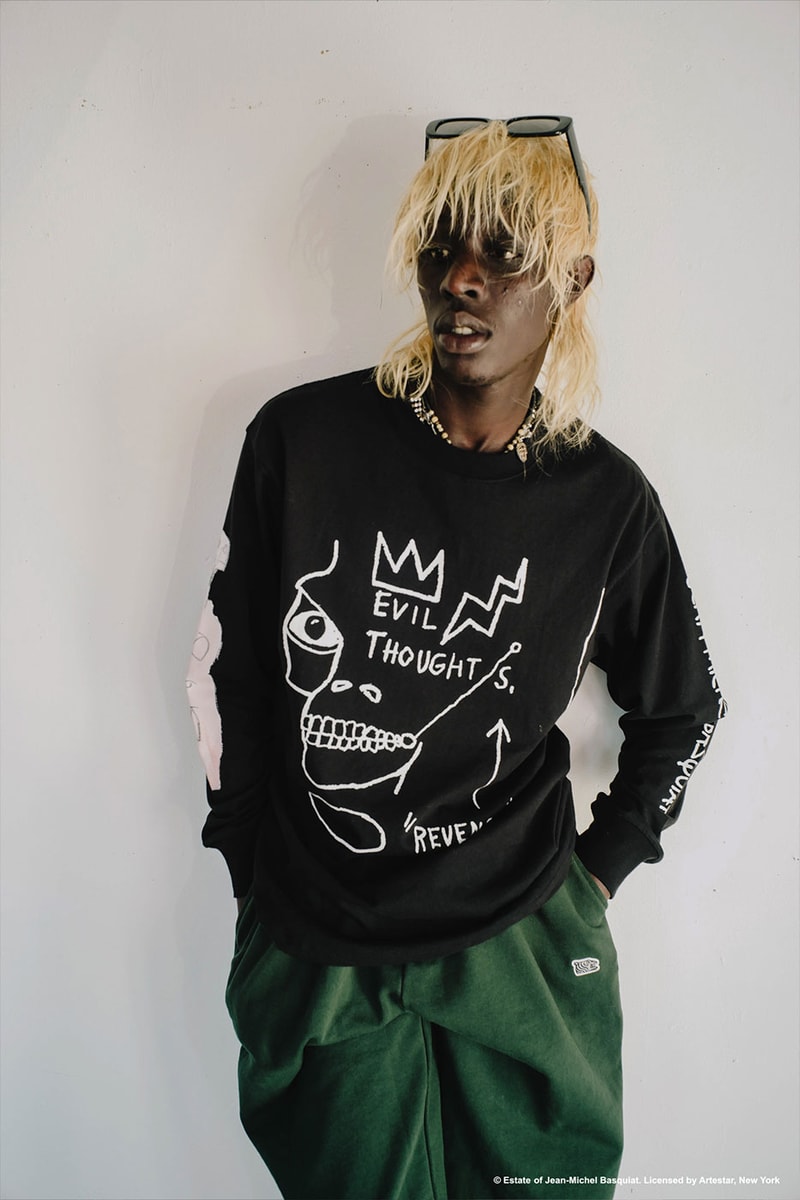 JEAN-MICHEL BASQUIAT x SOULGOODS Release Info Buy Price Down Jacket T-shirt Suit