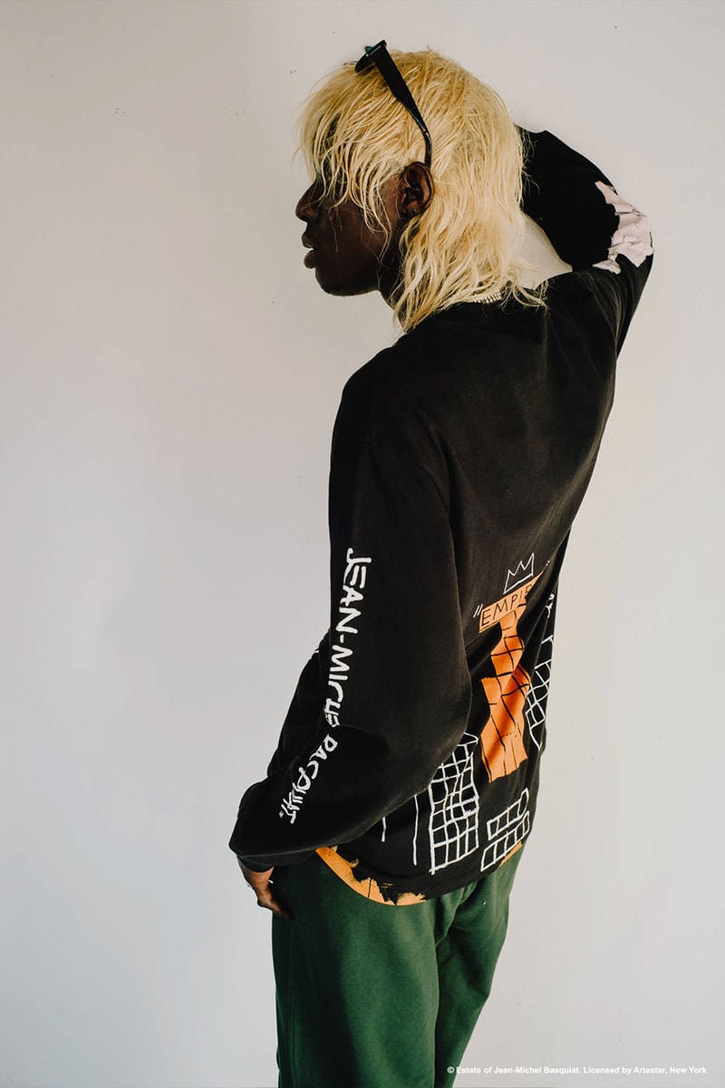 JEAN-MICHEL BASQUIAT x SOULGOODS Release Info Buy Price Down Jacket T-shirt Suit