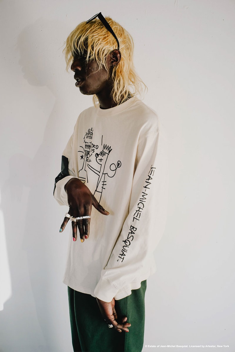 JEAN-MICHEL BASQUIAT x SOULGOODS Release Info Buy Price Down Jacket T-shirt Suit