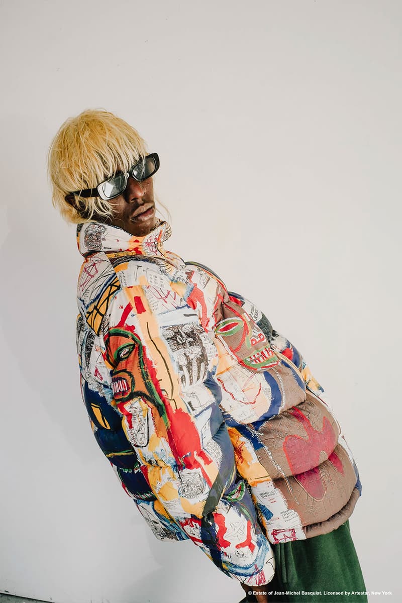 JEAN-MICHEL BASQUIAT x SOULGOODS Release Info Buy Price Down Jacket T-shirt Suit