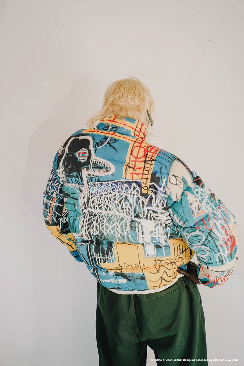 JEAN-MICHEL BASQUIAT x SOULGOODS Release Info Buy Price Down Jacket T-shirt Suit