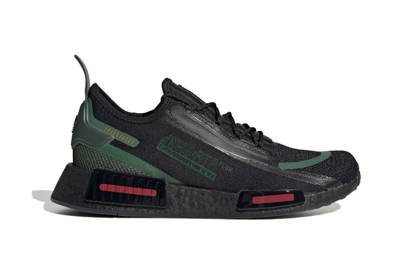 Star Wars x adidas Releases 'Boba Fett'-Inspired NMD R1 and Ozelia Spaceship Armor Core Black Green Oxide-Bliss Orbit Grey Release Buy Info gx6791 gx6802