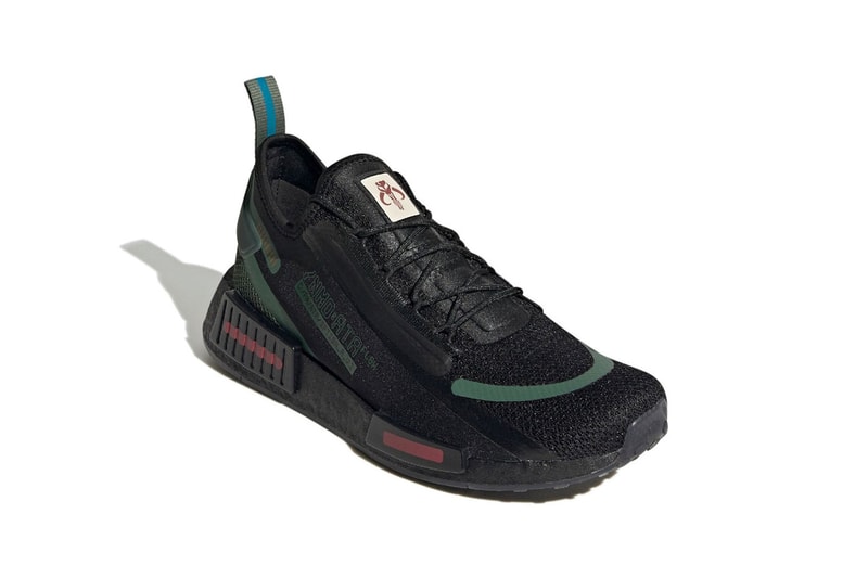 Star Wars x adidas Releases 'Boba Fett'-Inspired NMD R1 and Ozelia Spaceship Armor Core Black Green Oxide-Bliss Orbit Grey Release Buy Info gx6791 gx6802