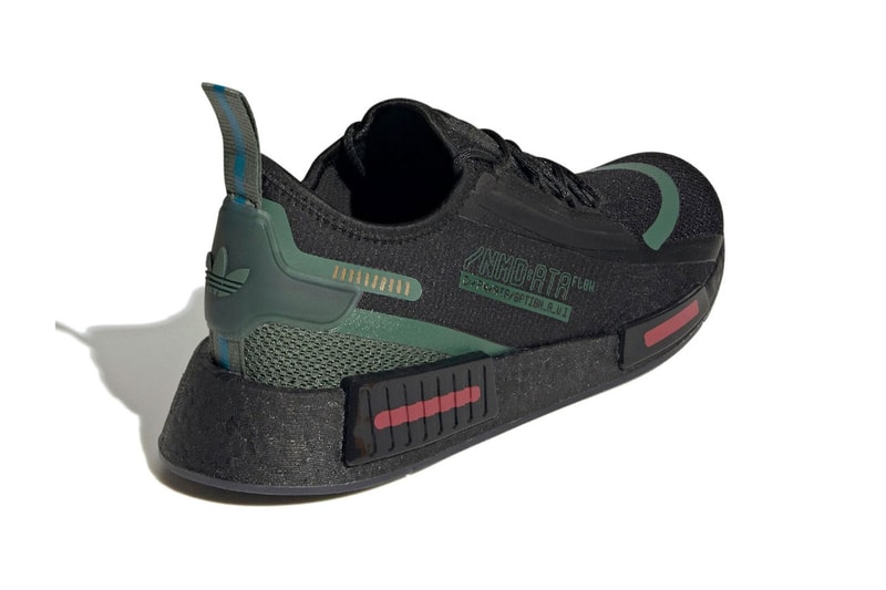 Star Wars x adidas Releases 'Boba Fett'-Inspired NMD R1 and Ozelia Spaceship Armor Core Black Green Oxide-Bliss Orbit Grey Release Buy Info gx6791 gx6802
