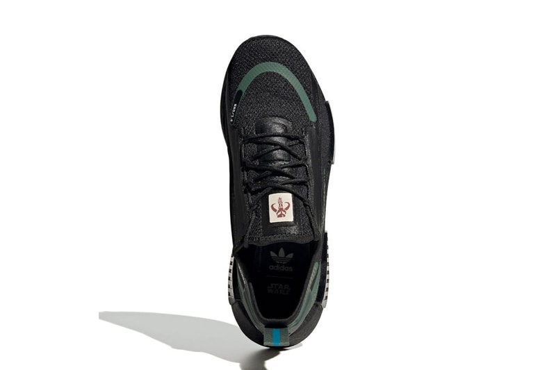 Star Wars x adidas Releases 'Boba Fett'-Inspired NMD R1 and Ozelia Spaceship Armor Core Black Green Oxide-Bliss Orbit Grey Release Buy Info gx6791 gx6802