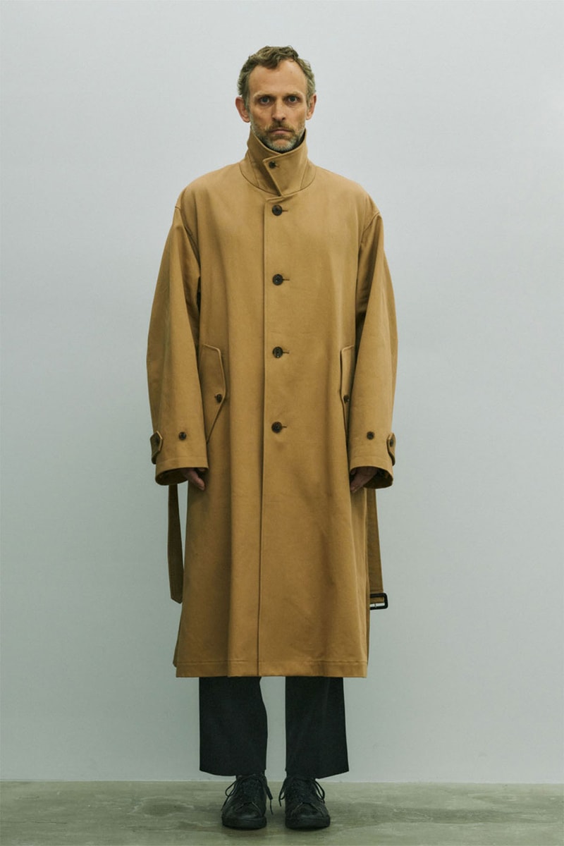 Stein SS22 Lookbook outwear jackets Japan lookbooks Spring Summer 2022 
