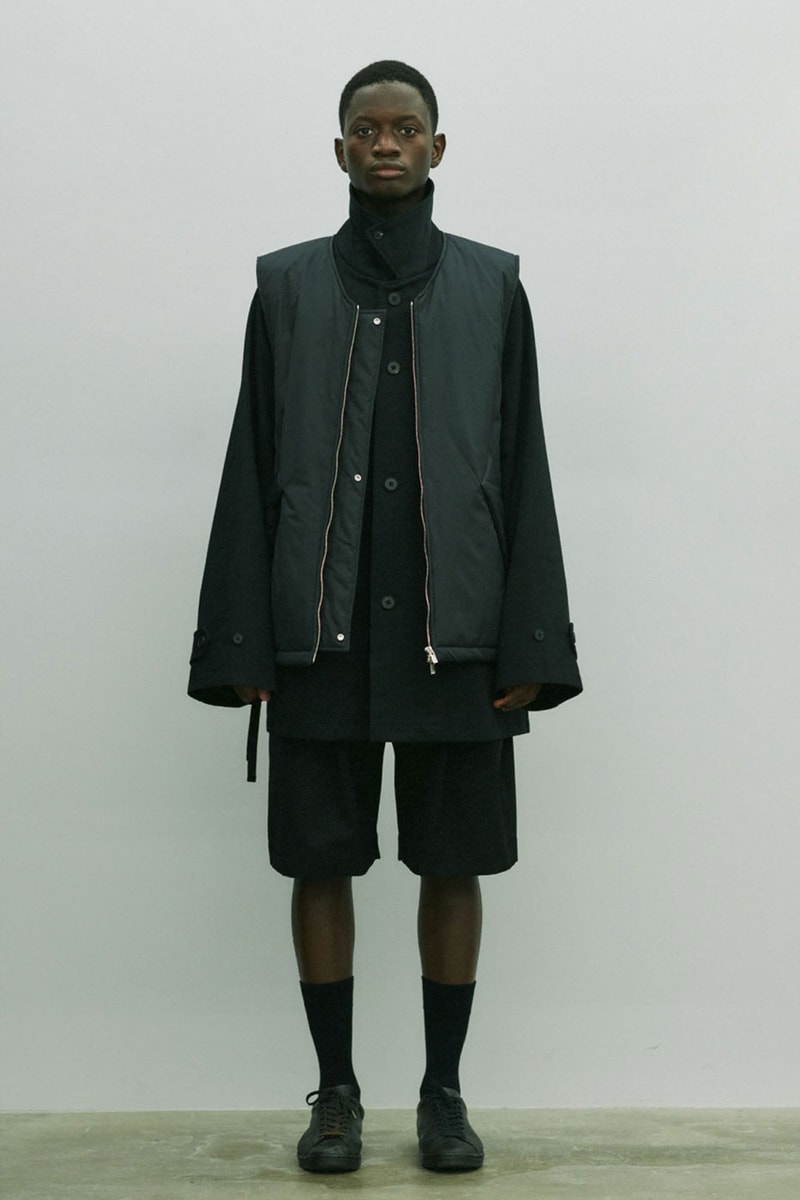 Stein SS22 Lookbook outwear jackets Japan lookbooks Spring Summer 2022 