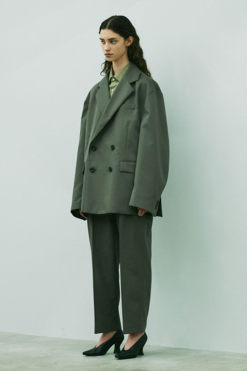 Stein SS22 Lookbook outwear jackets Japan lookbooks Spring Summer 2022 