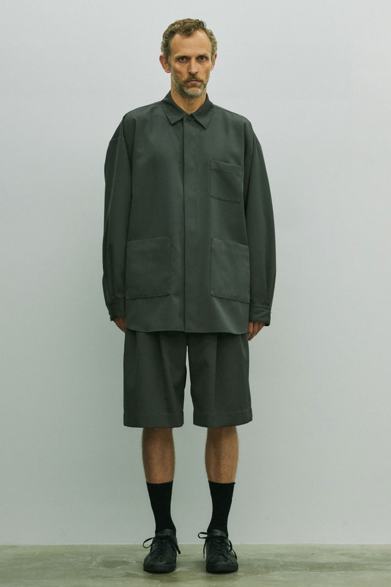 Stein SS22 Lookbook outwear jackets Japan lookbooks Spring Summer 2022 