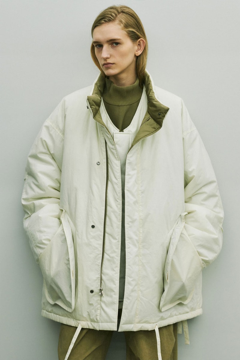 Stein SS22 Lookbook outwear jackets Japan lookbooks Spring Summer 2022 