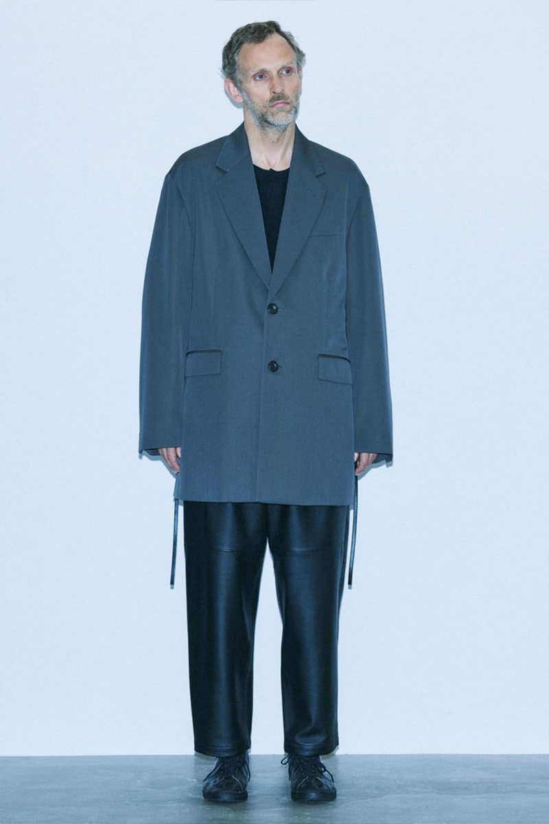 Stein SS22 Lookbook outwear jackets Japan lookbooks Spring Summer 2022 