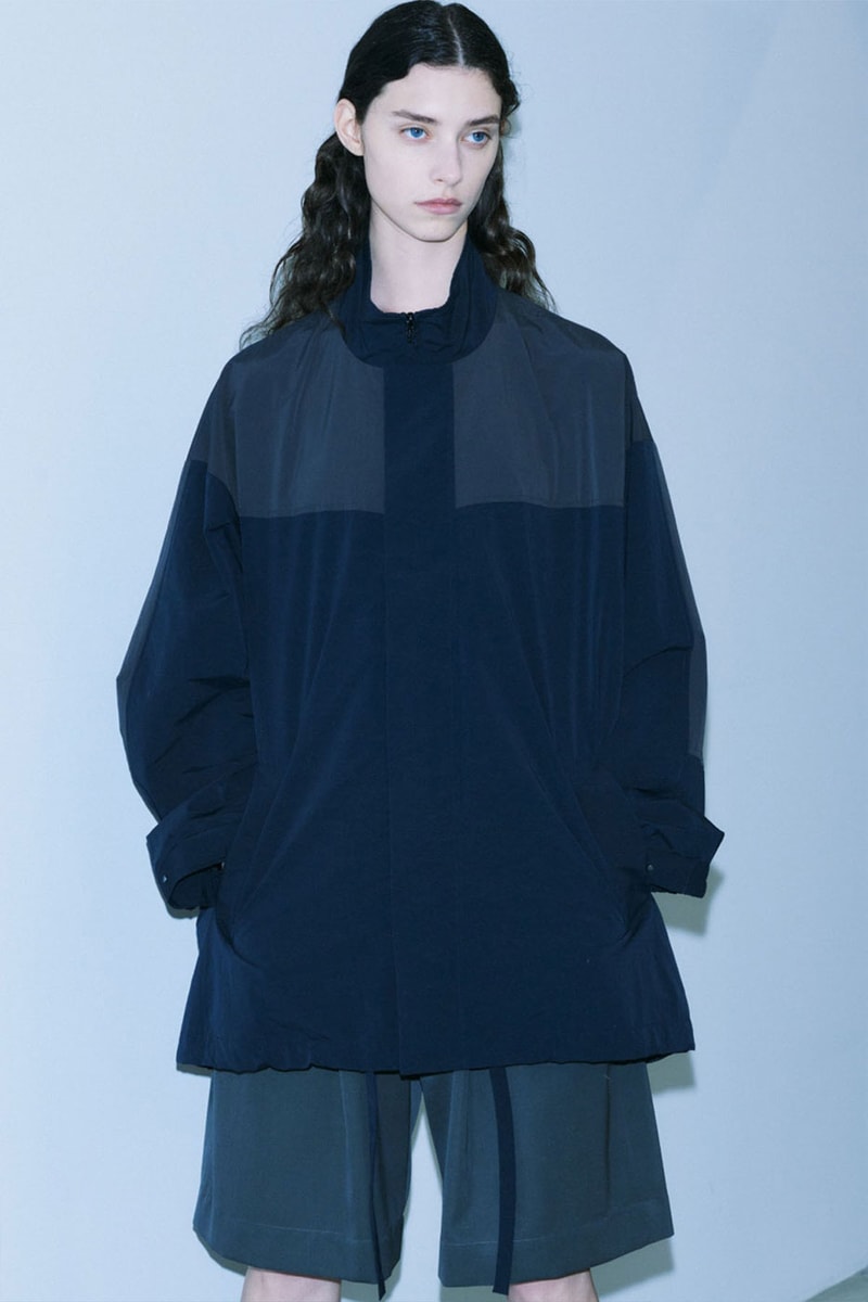 Stein SS22 Lookbook outwear jackets Japan lookbooks Spring Summer 2022 