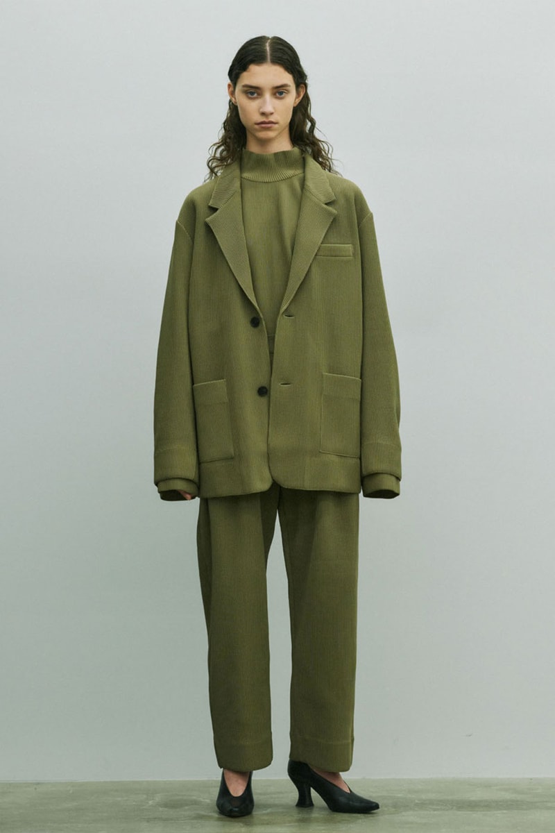 Stein SS22 Lookbook outwear jackets Japan lookbooks Spring Summer 2022 