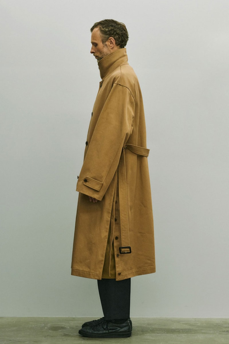 Stein SS22 Lookbook outwear jackets Japan lookbooks Spring Summer 2022 