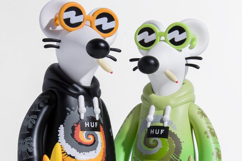 Steven Harrington and HUF Release "Doobie the Skate Rat" Vinyl Figure