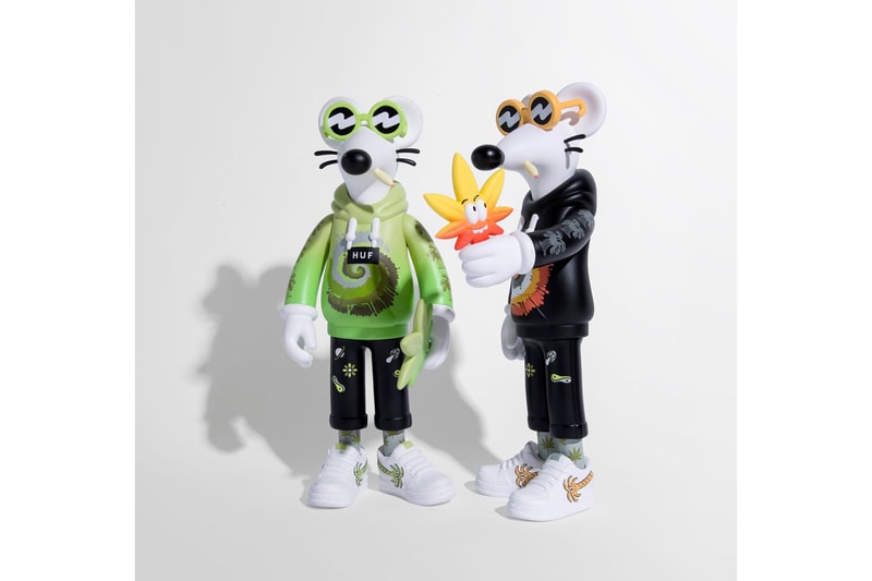 Steven Harrington HUF Collaboration Doobie Skate Rat