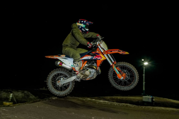 Stone Island Unveils Motocross-Meets-Art Installation: "ANNEX"