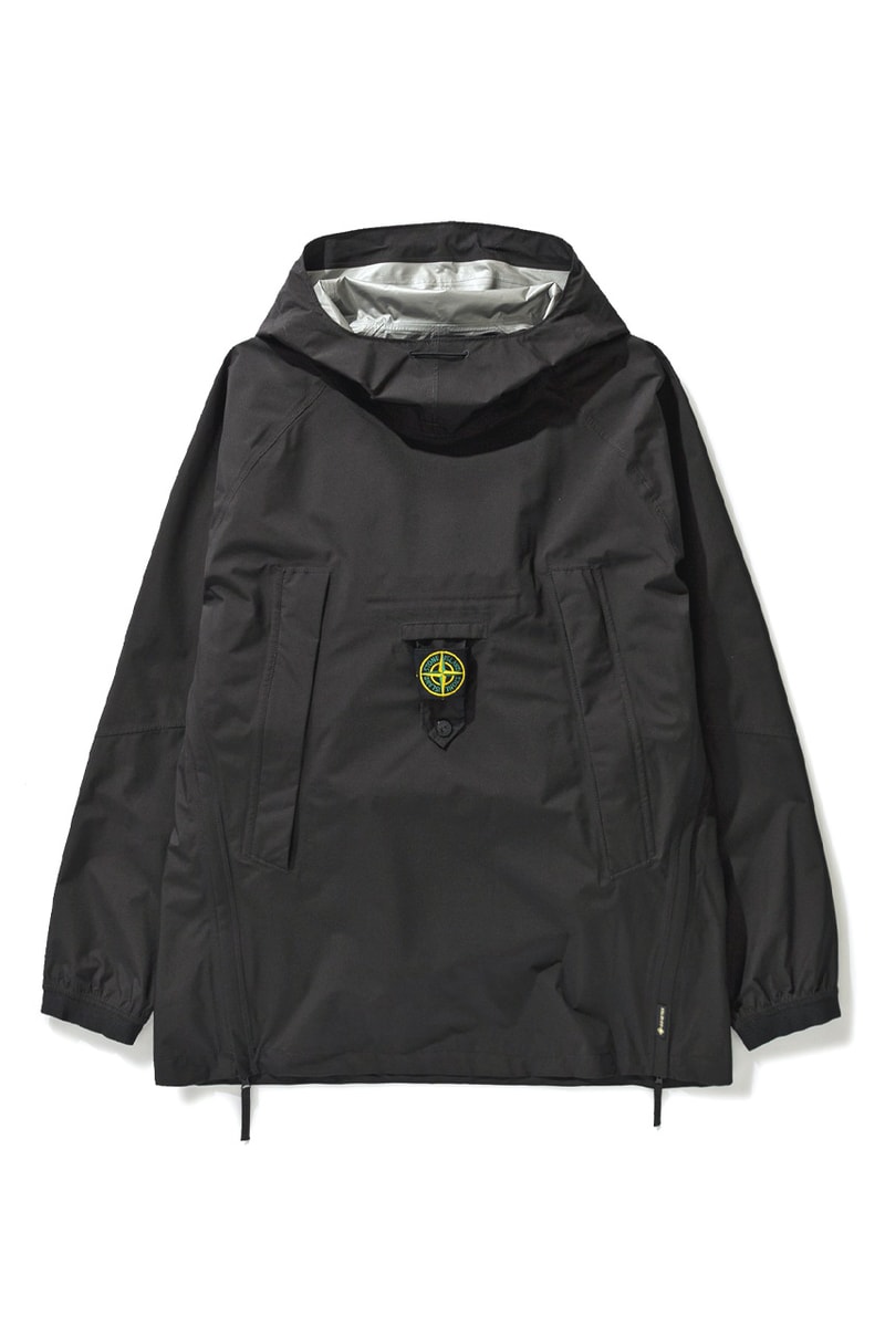 Stone Island GORE-TEX Three-In-One Anorak HBX release information packable 
