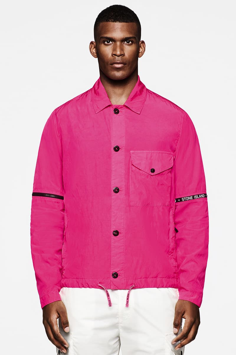 stone island spring summer 2022 first look marina ghost gore tex details information 40th anniversary