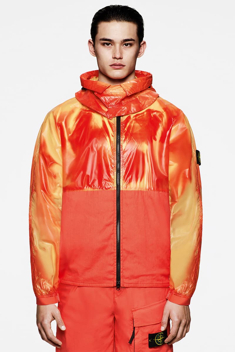 stone island spring summer 2022 first look marina ghost gore tex details information 40th anniversary