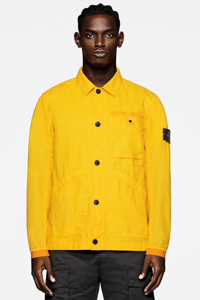 stone island spring summer 2022 first look marina ghost gore tex details information 40th anniversary