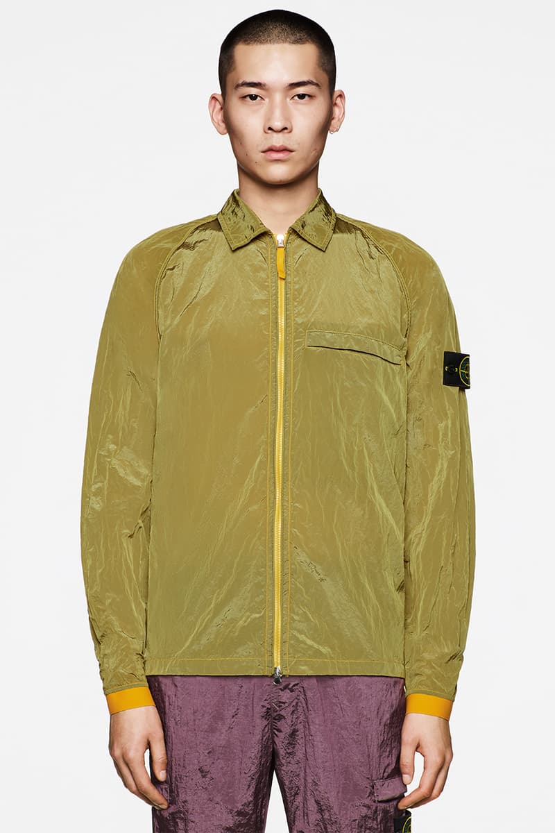 stone island spring summer 2022 first look marina ghost gore tex details information 40th anniversary