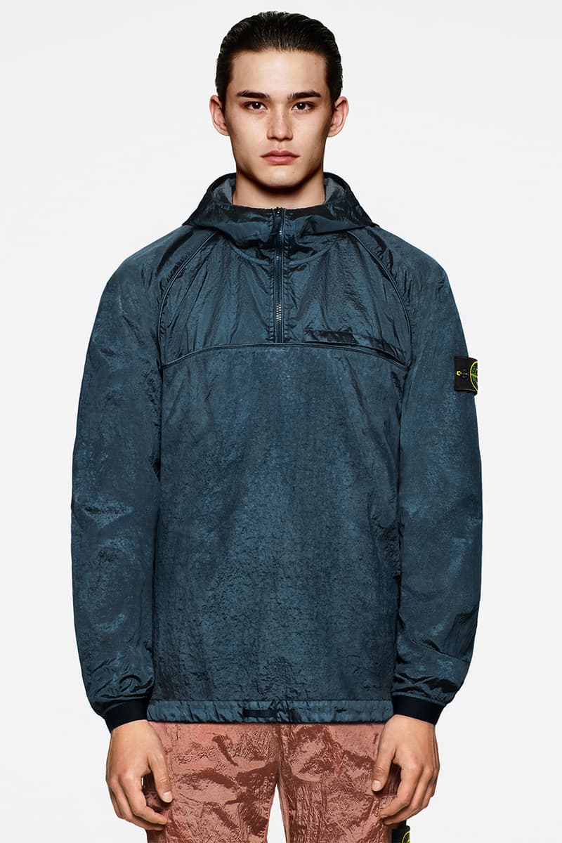 stone island spring summer 2022 first look marina ghost gore tex details information 40th anniversary