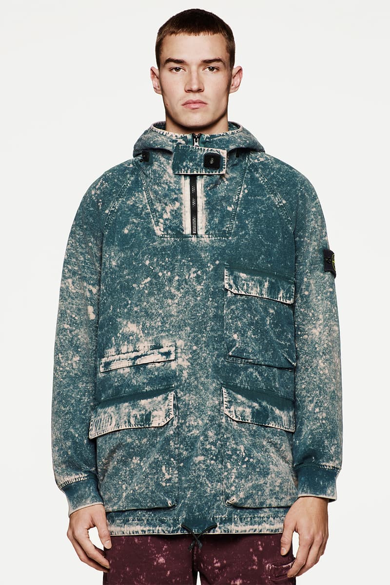 stone island spring summer 2022 first look marina ghost gore tex details information 40th anniversary